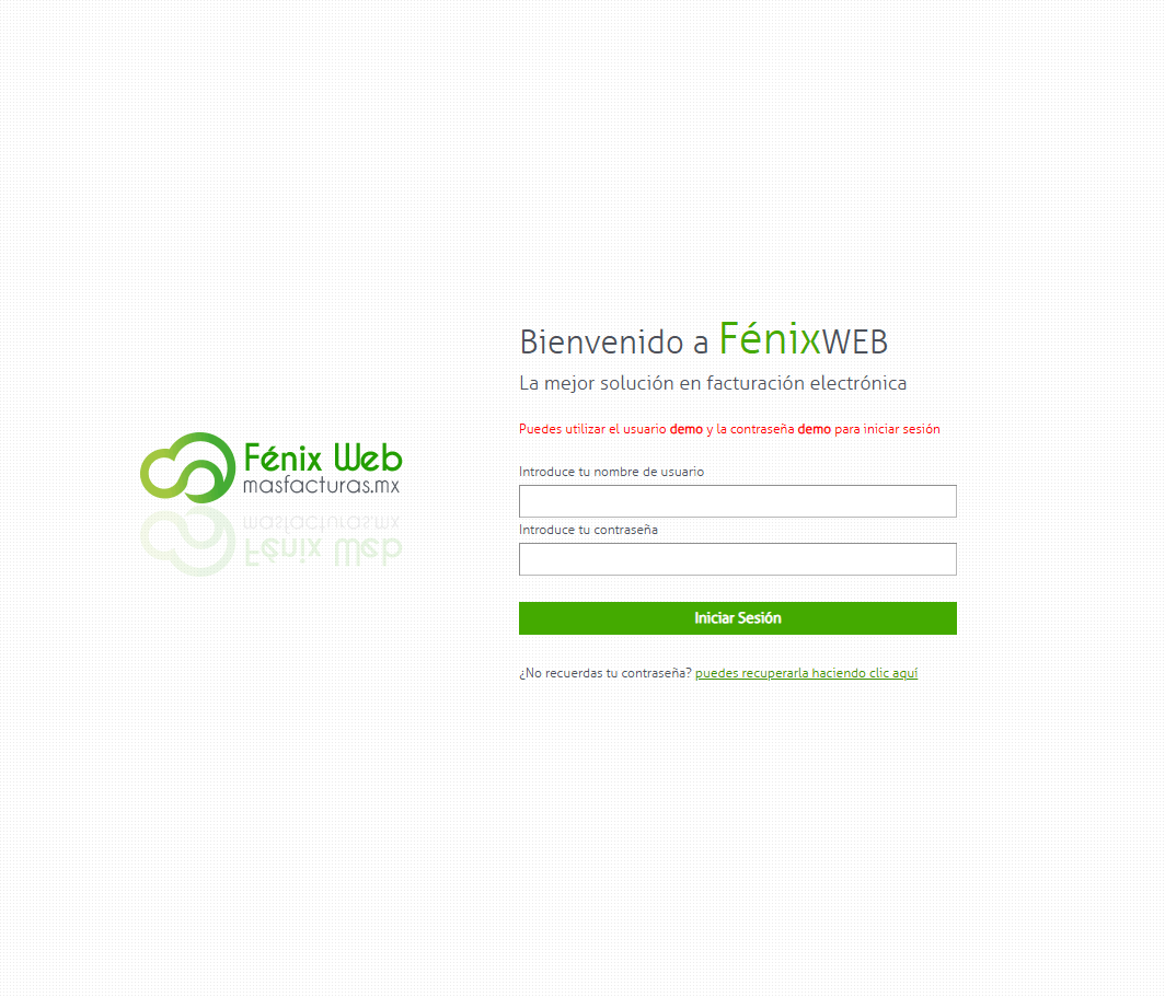 Demo del sistema DTS&Marketing Facturas